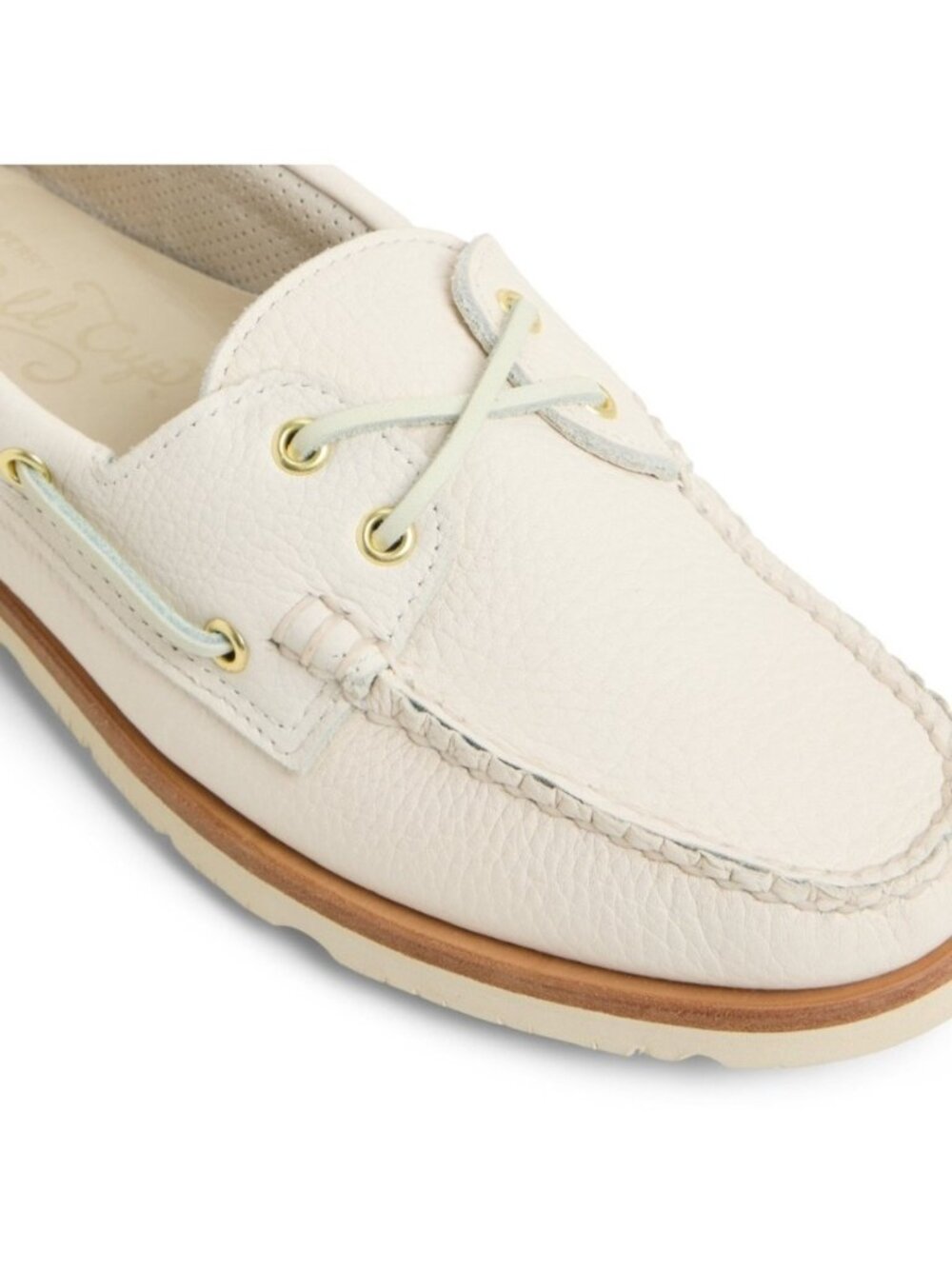 Sperry Top-Sider Gold Cup Authentic Original™ 2-Eye Boat Shoe SAMPLE Size 9 New